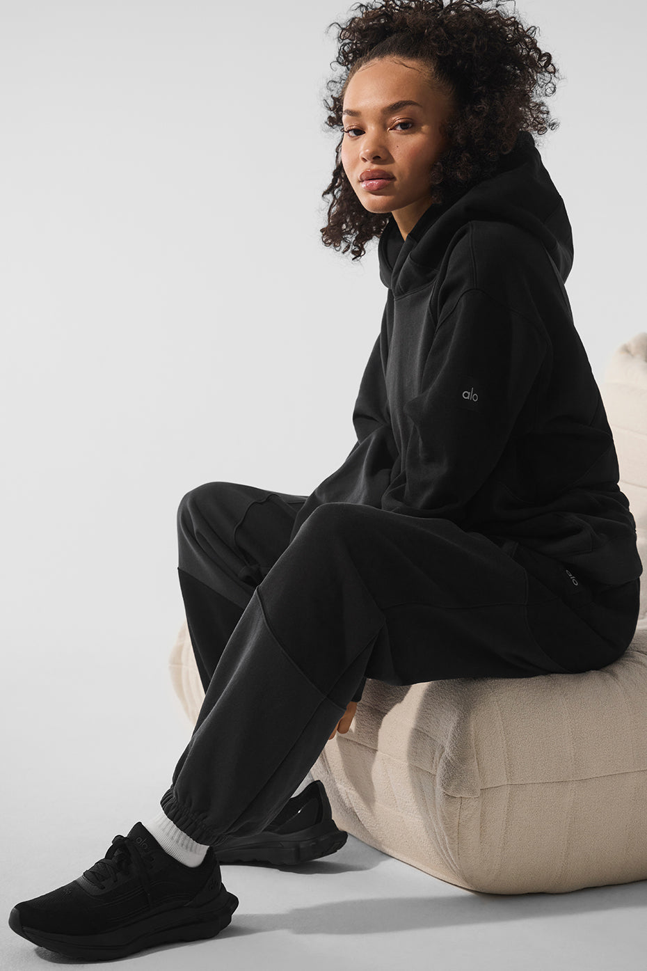 Make Waves Hoodie - Vintage Black Tonal - Image 5