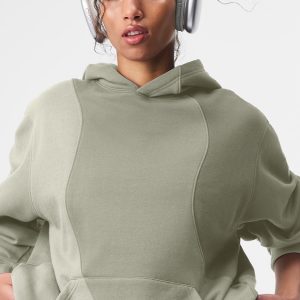 Make Waves Hoodie - Limestone Tonal