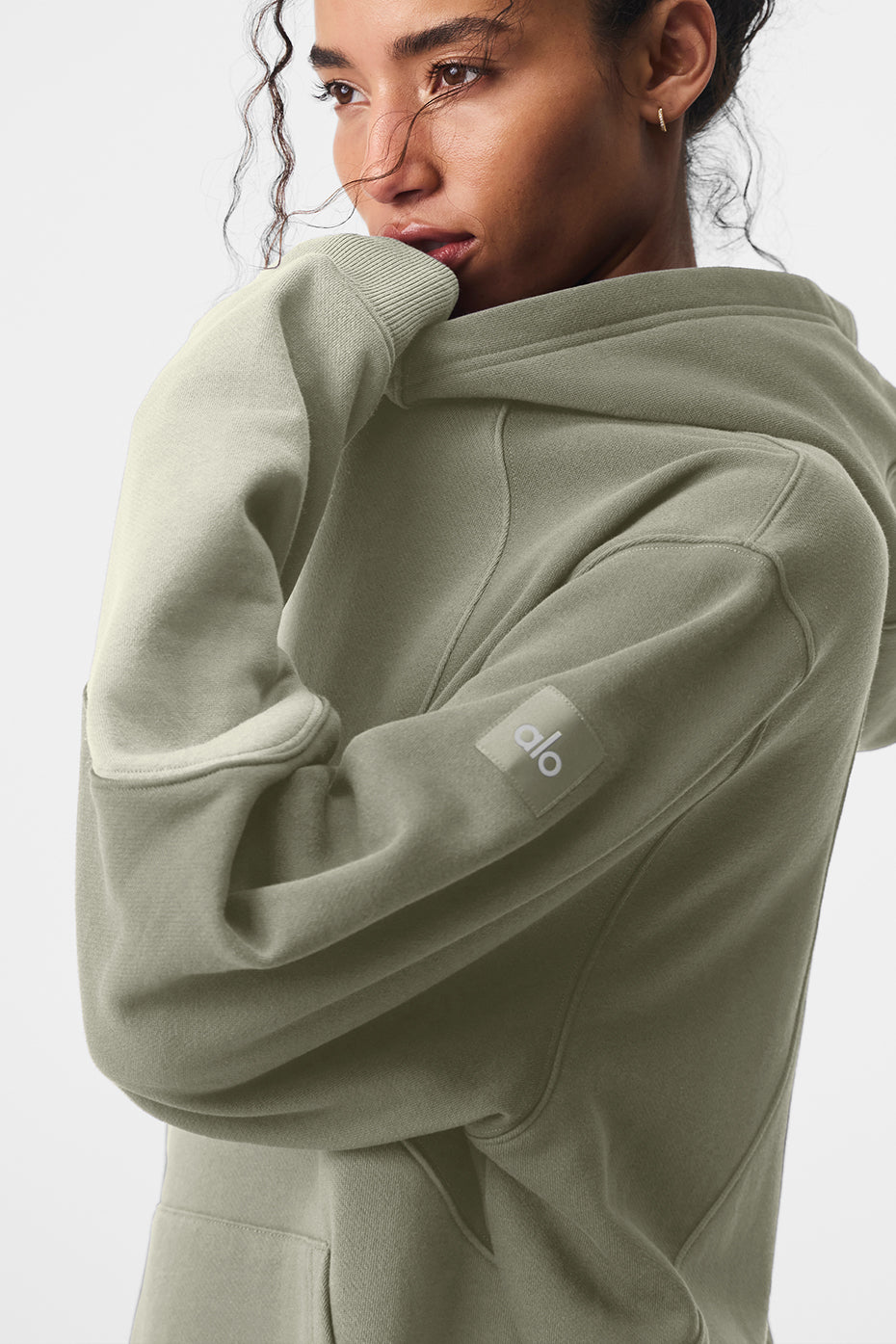 Make Waves Hoodie - Limestone Tonal - Image 4