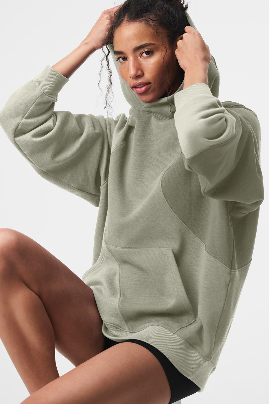 Make Waves Hoodie - Limestone Tonal - Image 5