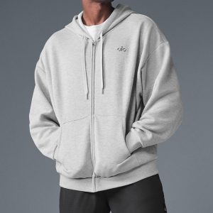 Accolade Full Zip Hoodie - Athletic Heather Grey