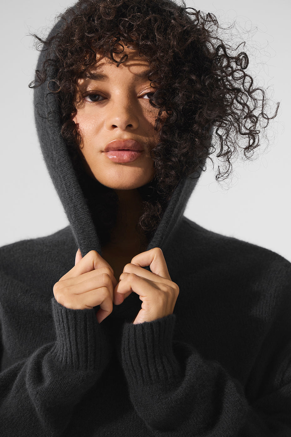 New Class Cashmere Hoodie - Black - Image 4