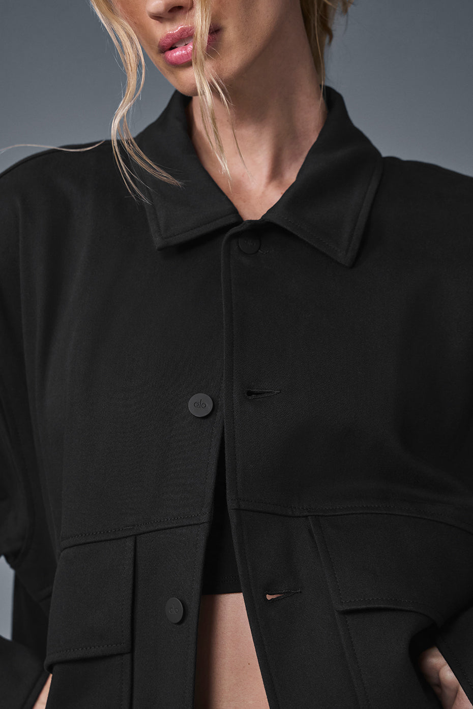 Unisex One Up Jacket - Black - Image 5