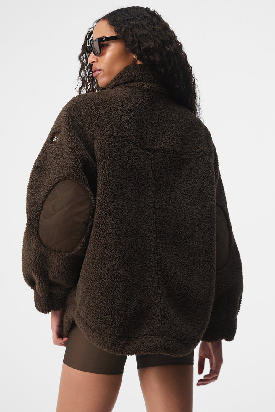 Sherpa Edge Shacket - Espresso - Image 2