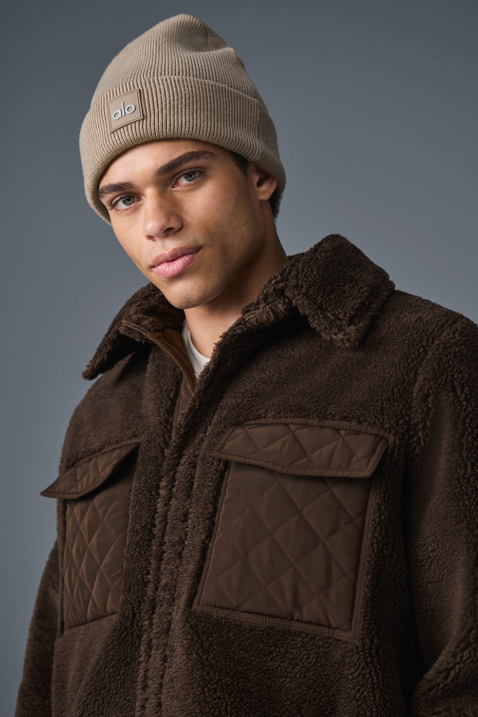 Sherpa Edge Shacket - Espresso - Image 4