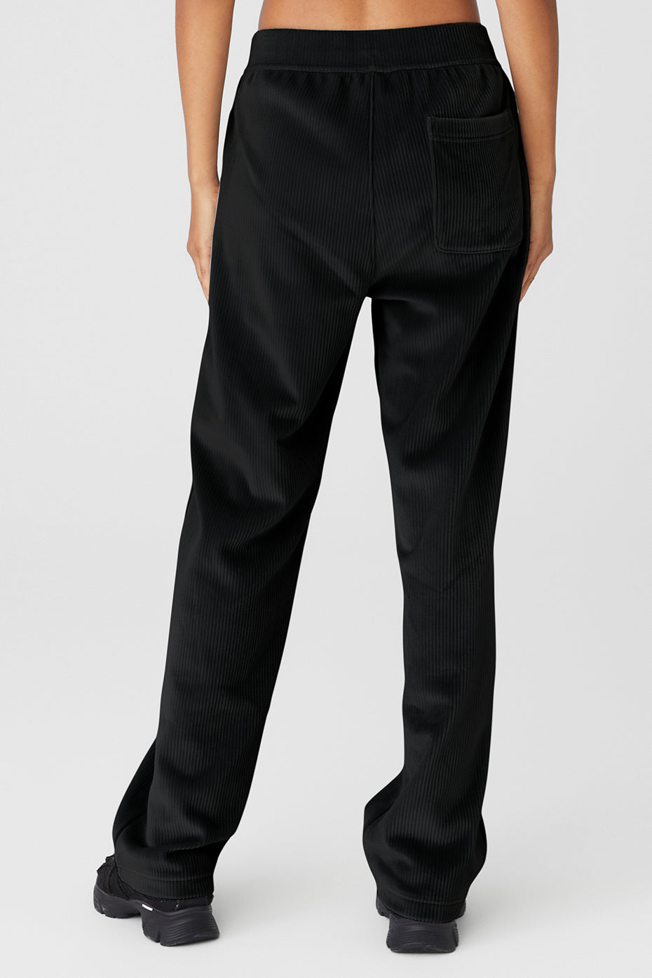 Velour Baller Pant - Black - Image 2
