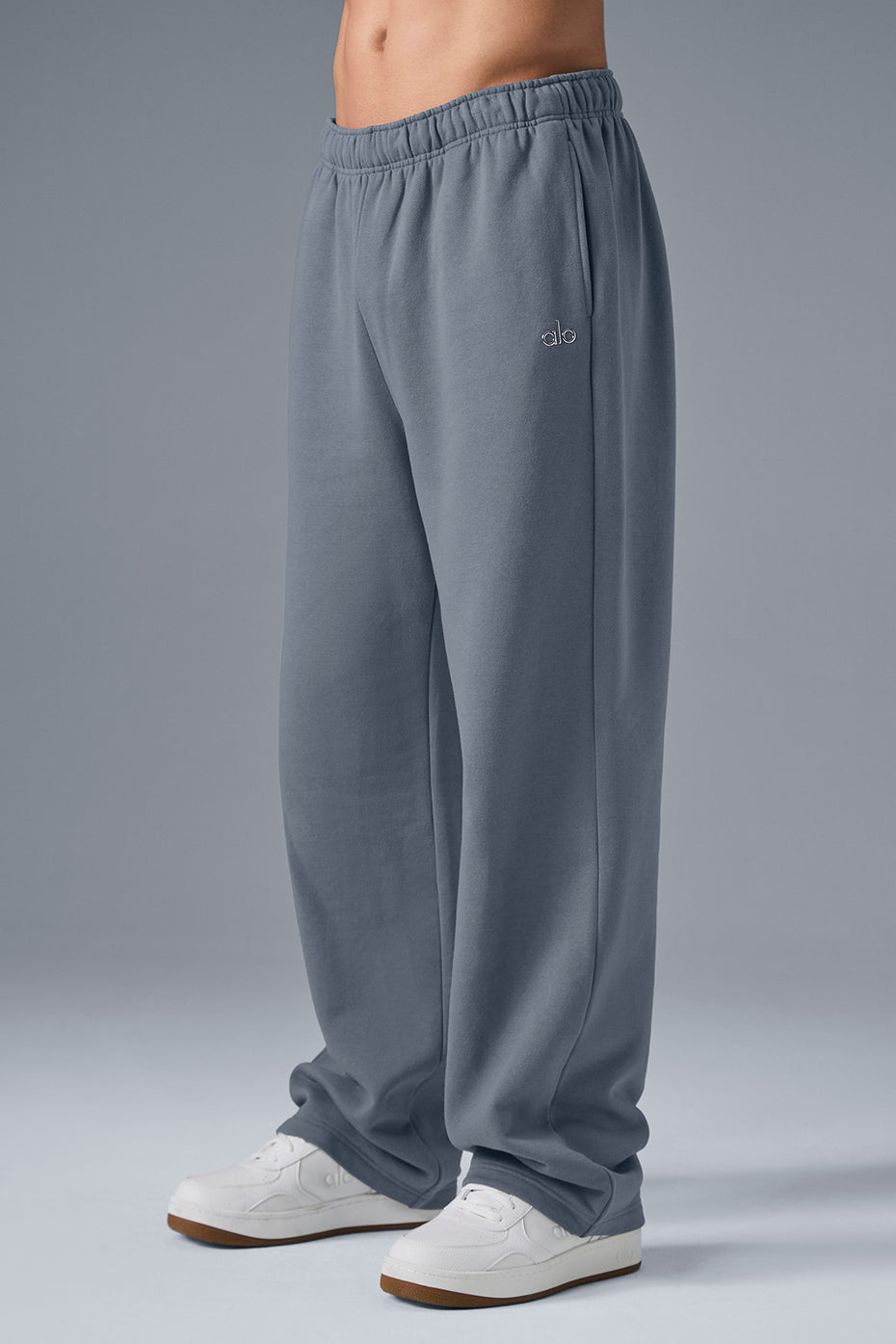 Accolade Straight Leg Sweatpant - Steel Grey - Image 3
