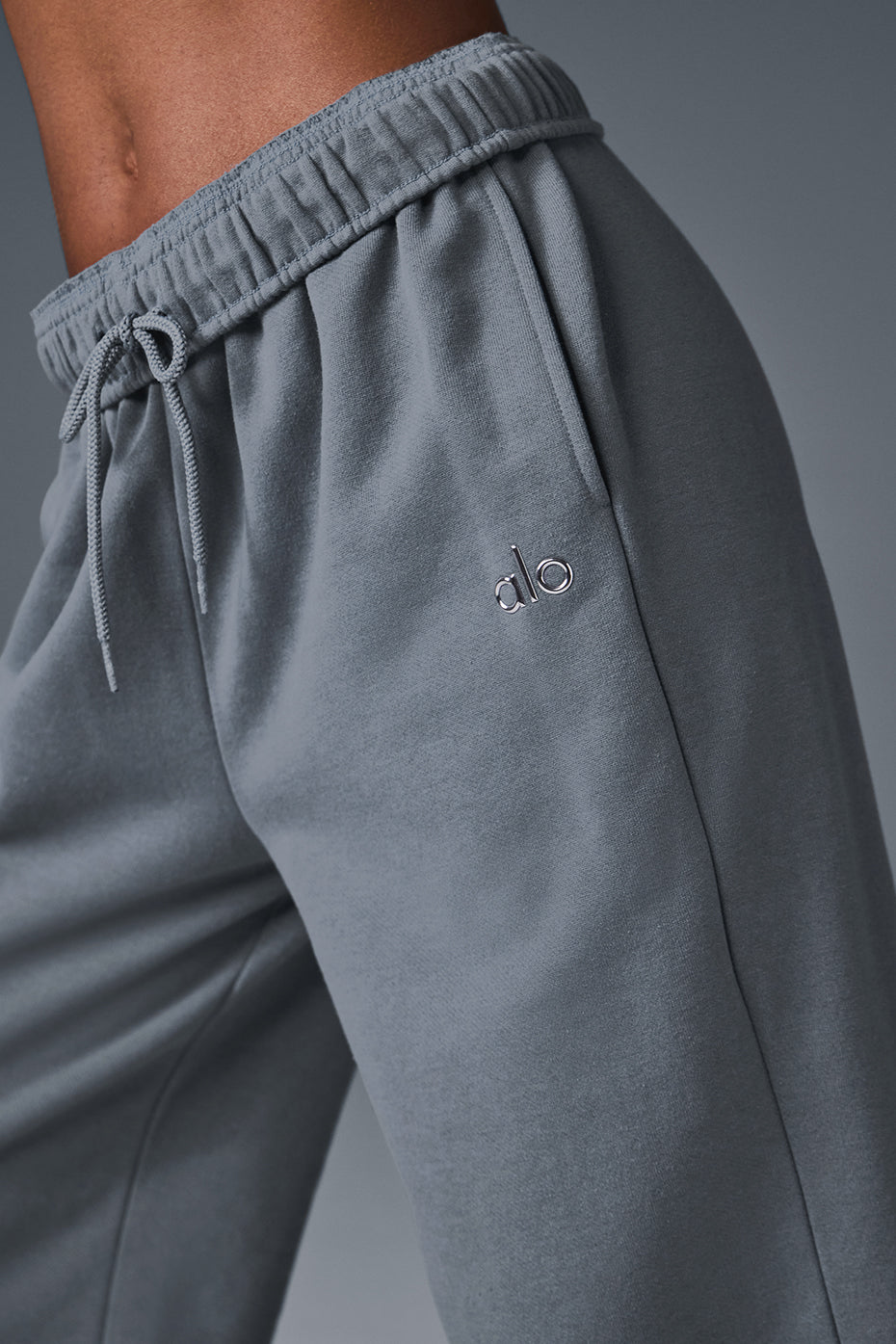 Accolade Straight Leg Sweatpant - Steel Grey - Image 3