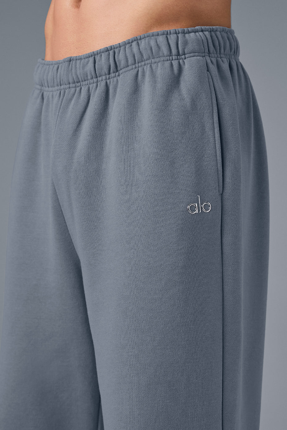 Accolade Straight Leg Sweatpant - Steel Grey - Image 4