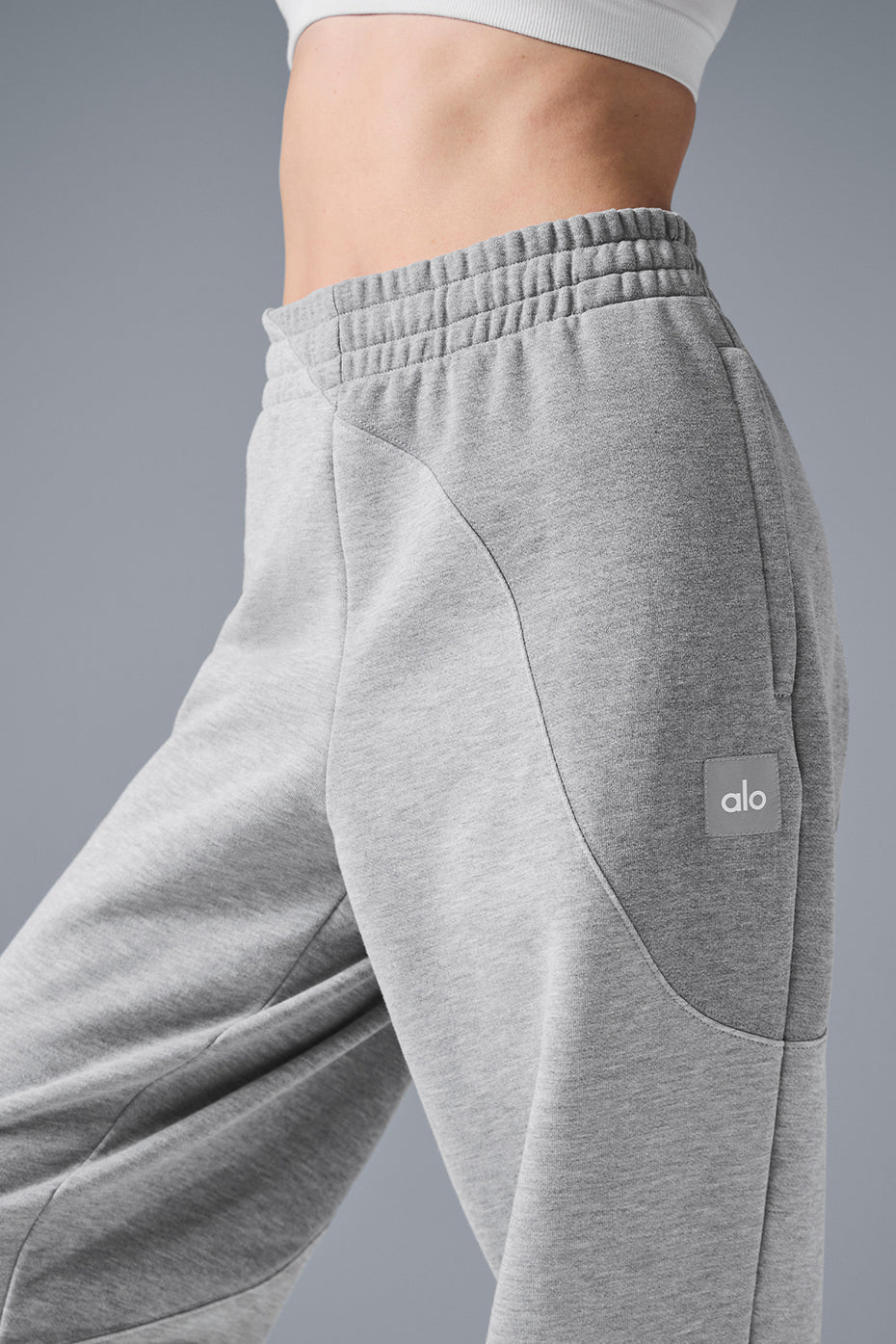 Make Waves Sweatpant - Athletic Heather Grey Tonal - Image 5