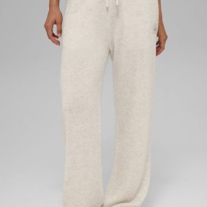 New Class Cashmere Sweatpant - Bone Heather