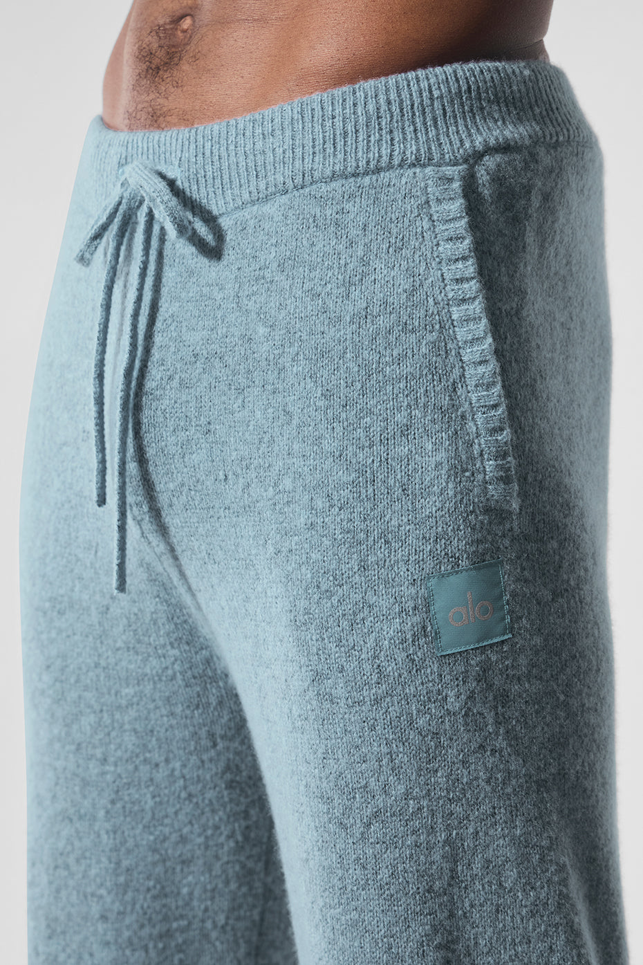 New Class Cashmere Sweatpant - Celestial Blue Granite Heather - Image 4