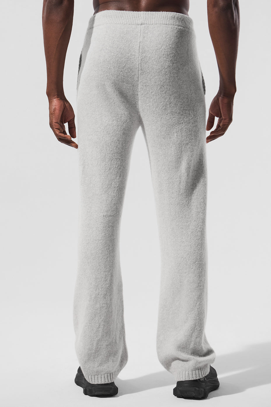 New Class Cashmere Sweatpant - Pearl Grey Heather - Image 3