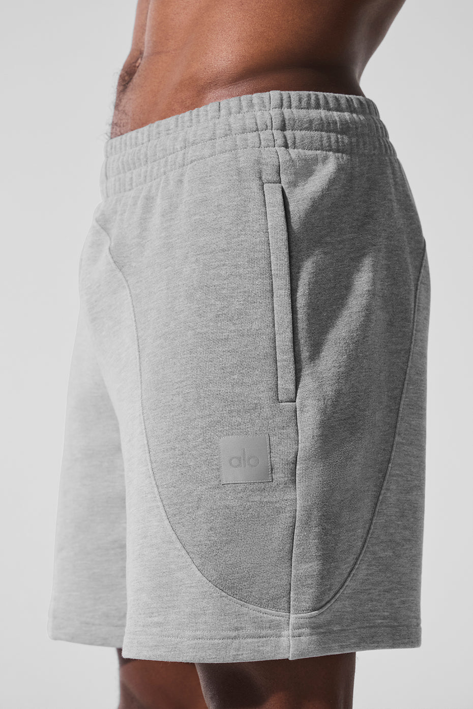 7 Make Waves Short - Athletic Heather Grey Tonal - Image 3