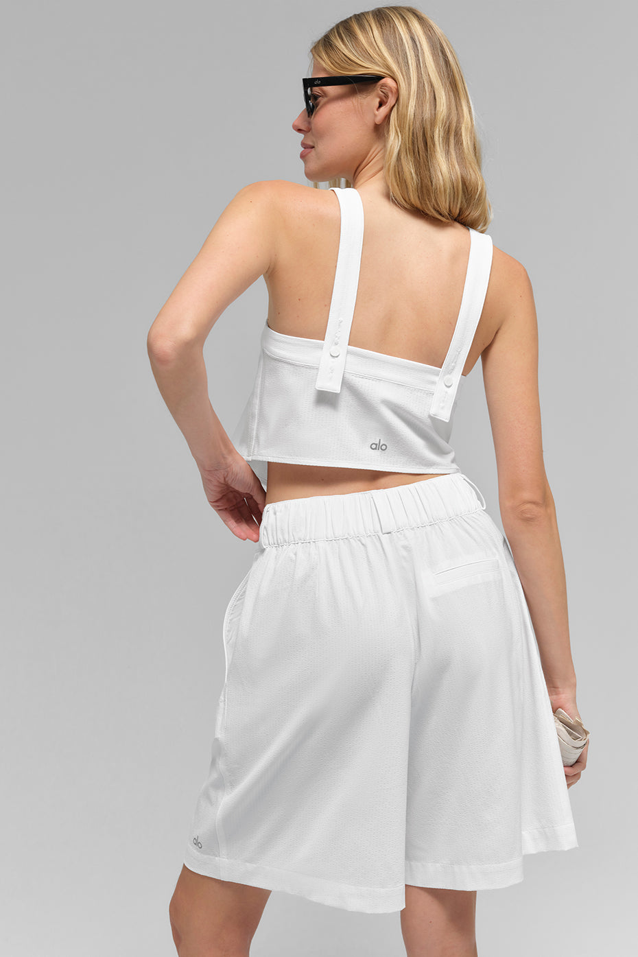 Cropped Dreamscape Tank - White - Image 4