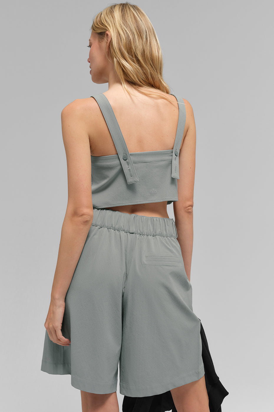 Cropped Dreamscape Tank - Lunar Grey - Image 5