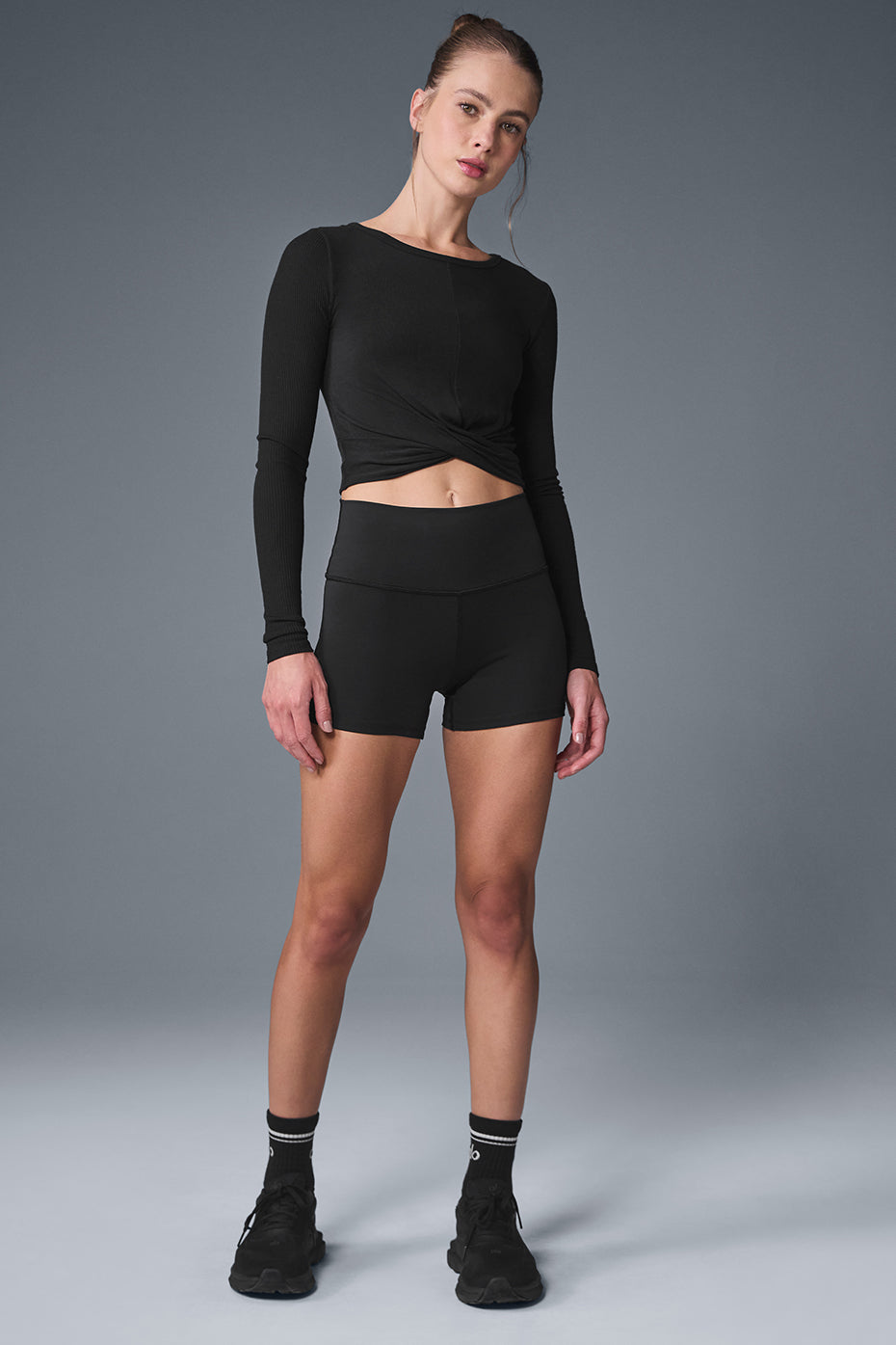 Cover Long Sleeve Top - Black - Image 3