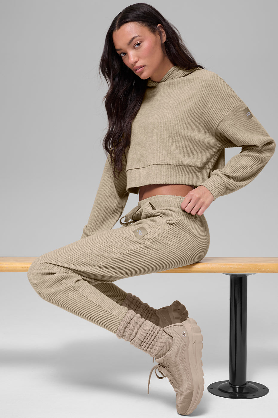 Muse Hoodie - Gravel Heather - Image 4