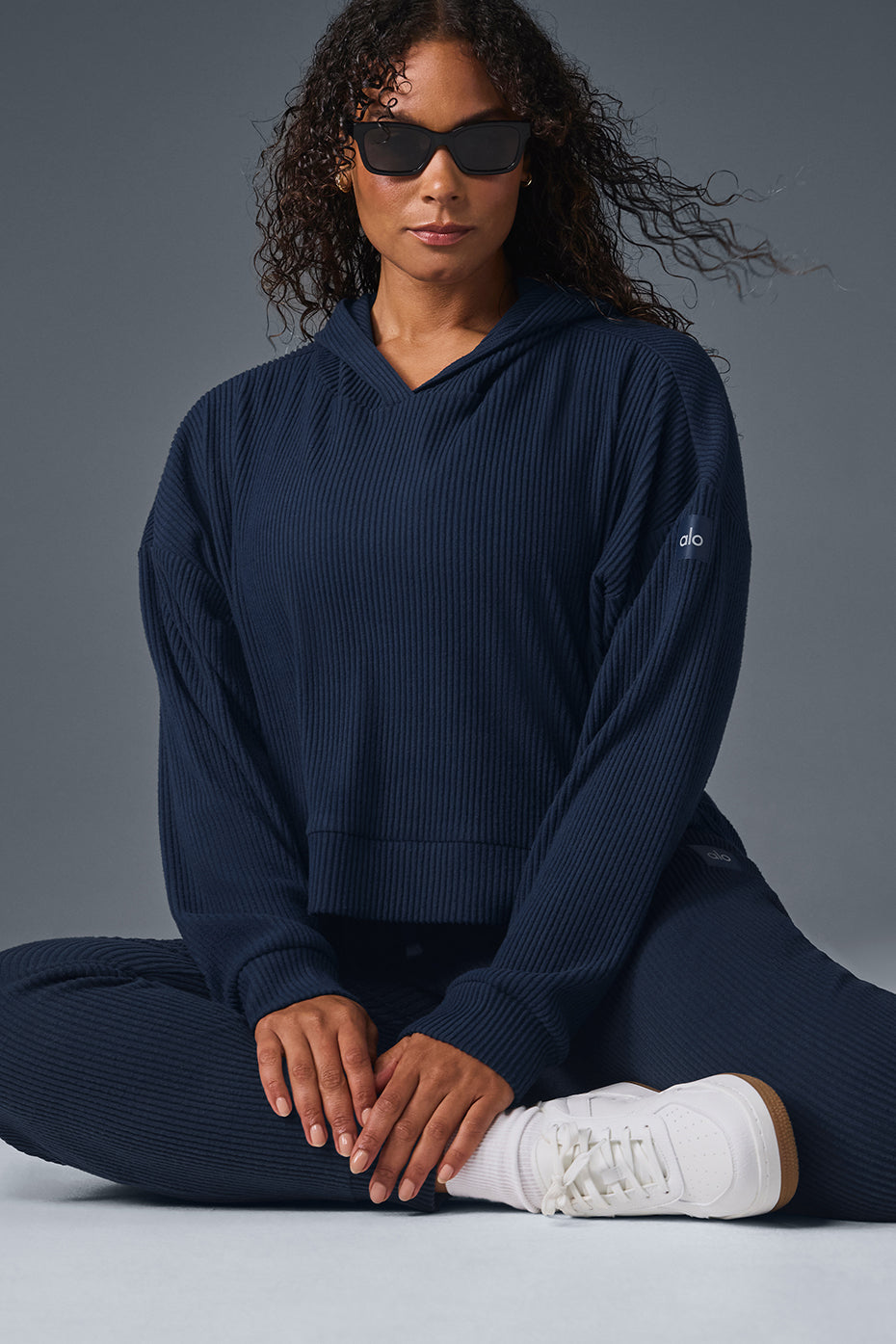 Muse Hoodie - Navy - Image 8