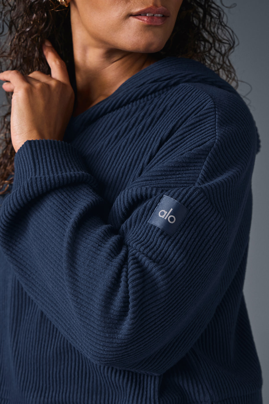 Muse Hoodie - Navy - Image 11