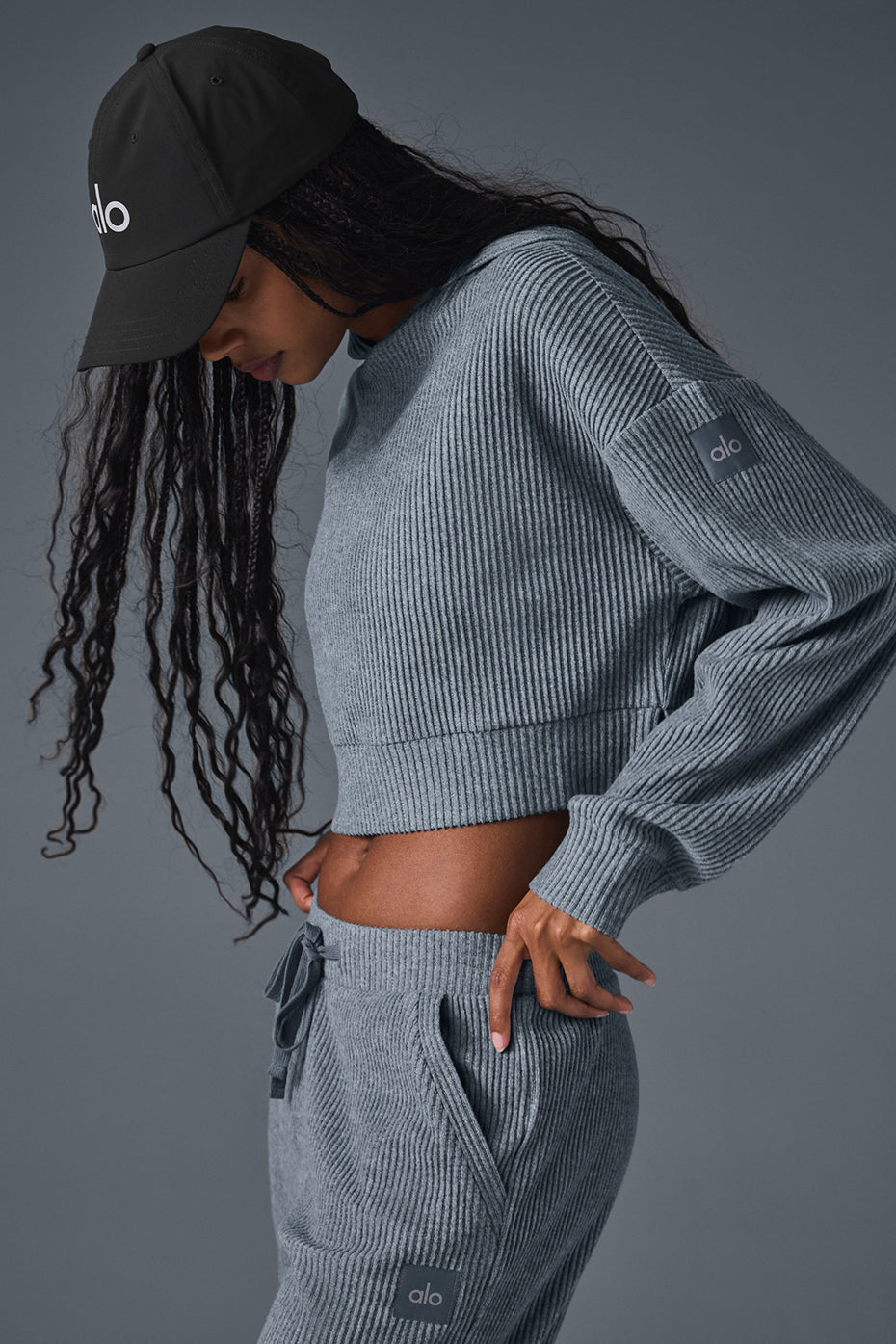 Muse Hoodie - Steel Grey Heather - Image 3