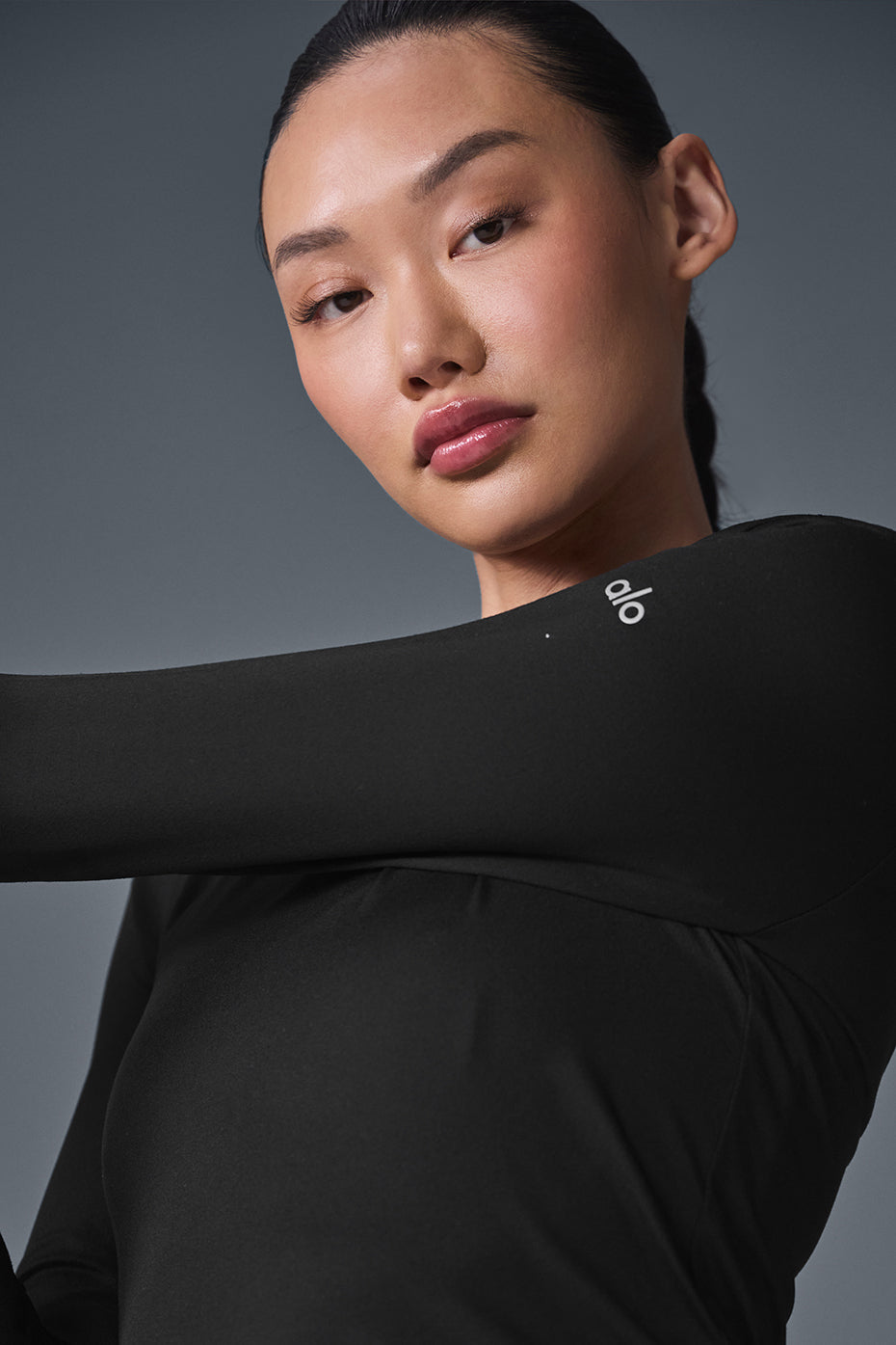 Alosoft Finesse Long Sleeve - Black - Image 3