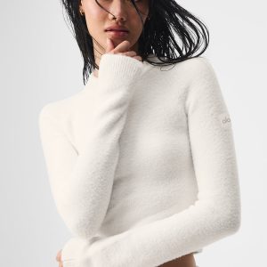 Snuggle Up Sweater Long Sleeve - Ivory