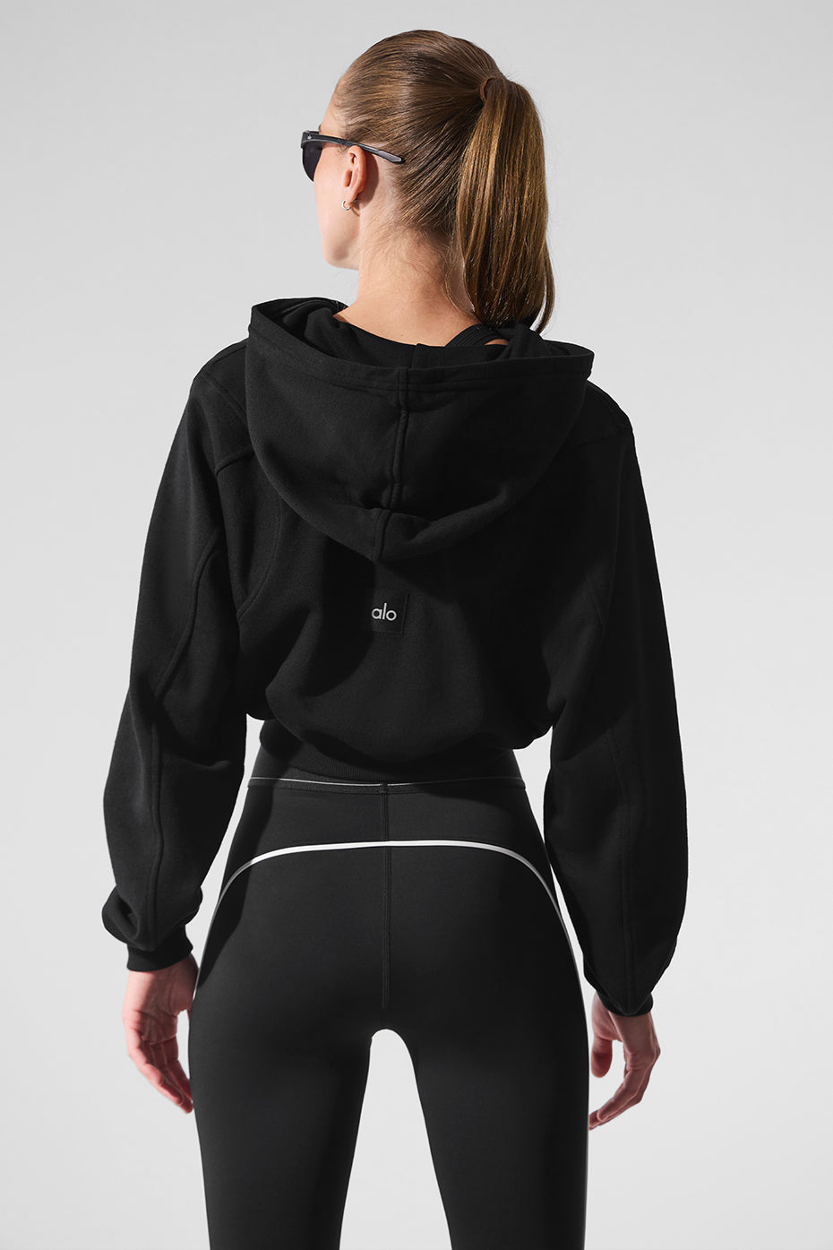 Sweet Escape Zip Up Hoodie - Black - Image 3