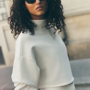 Cropped Serenity Coverup - Ivory