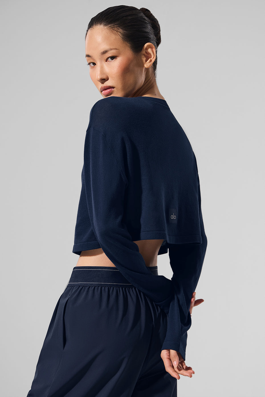 Supernatural Sweater Cardigan - Navy - Image 4