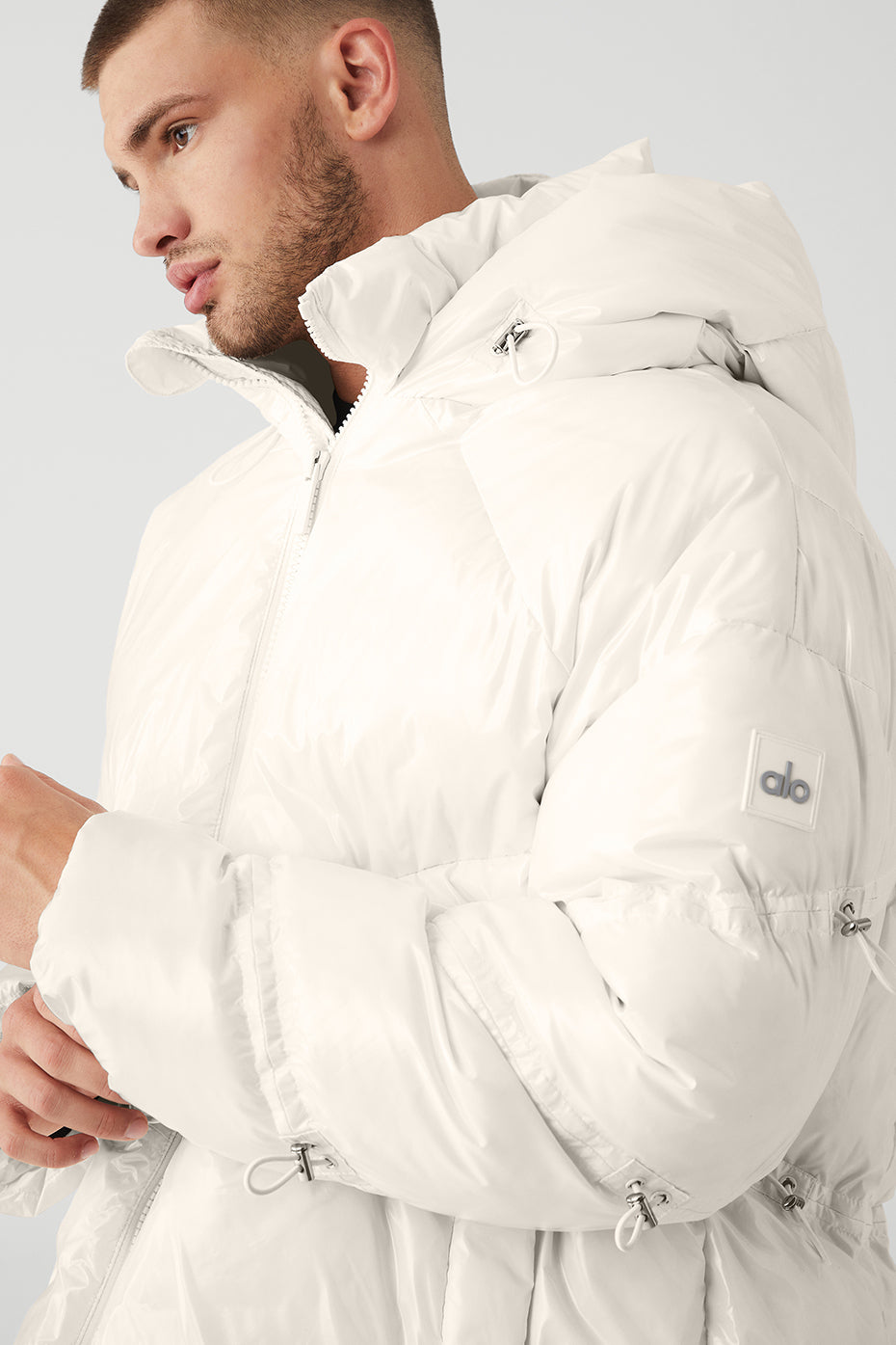 Stunner Puffer Jacket - Ivory - Image 5