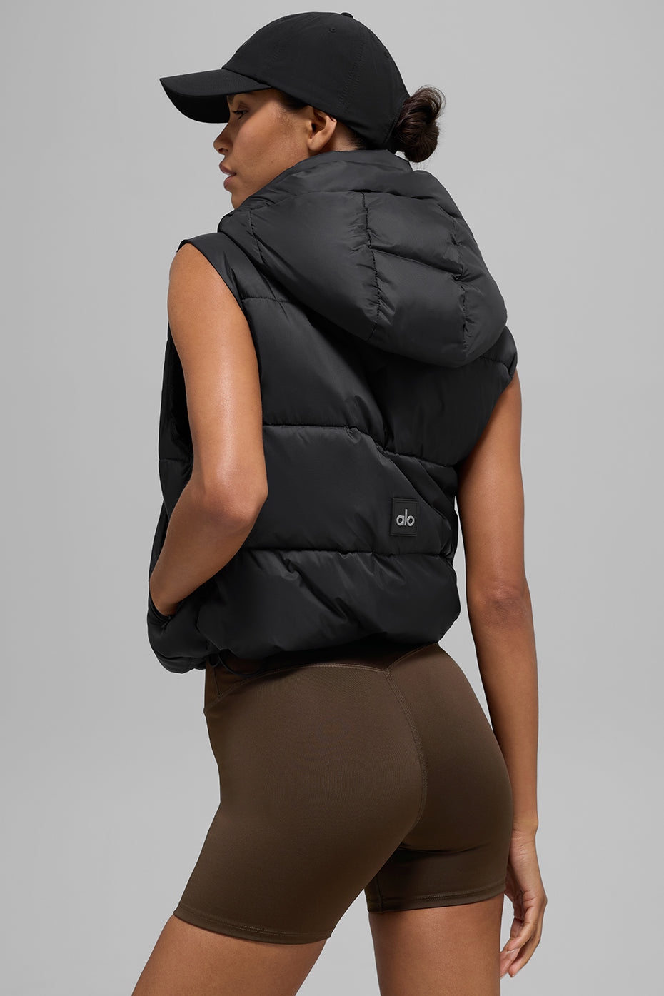Gold Rush Puffer Vest - Black - Image 3