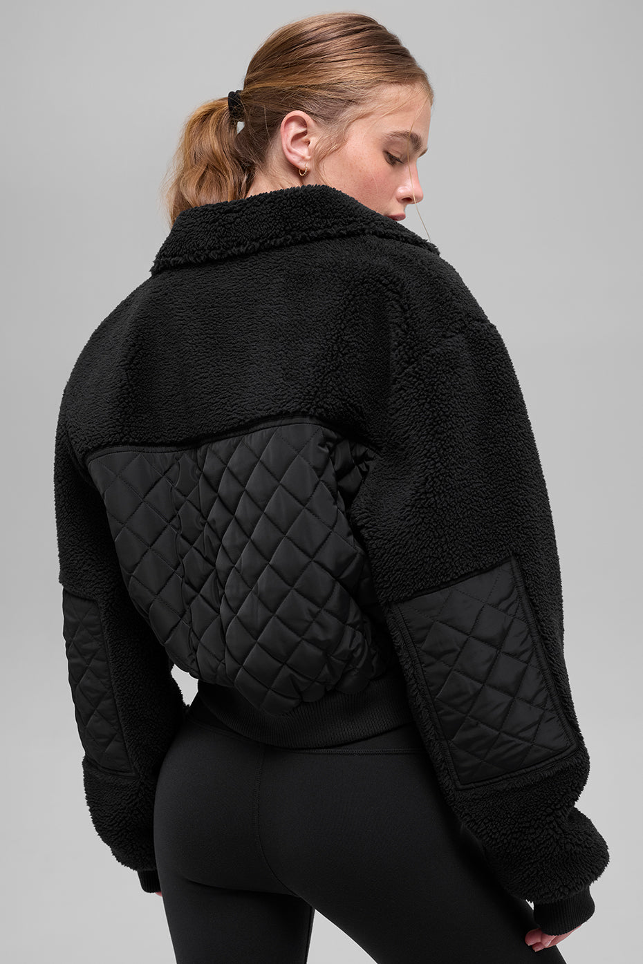 Sherpa Edge Bomber - Black - Image 3