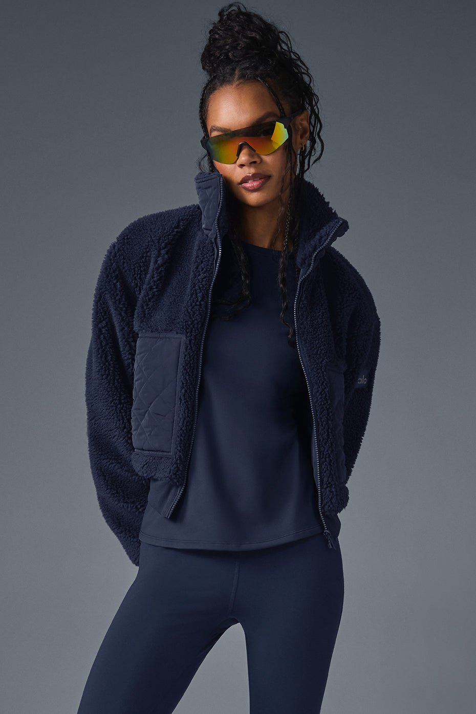 Sherpa Edge Bomber - Navy - Image 2