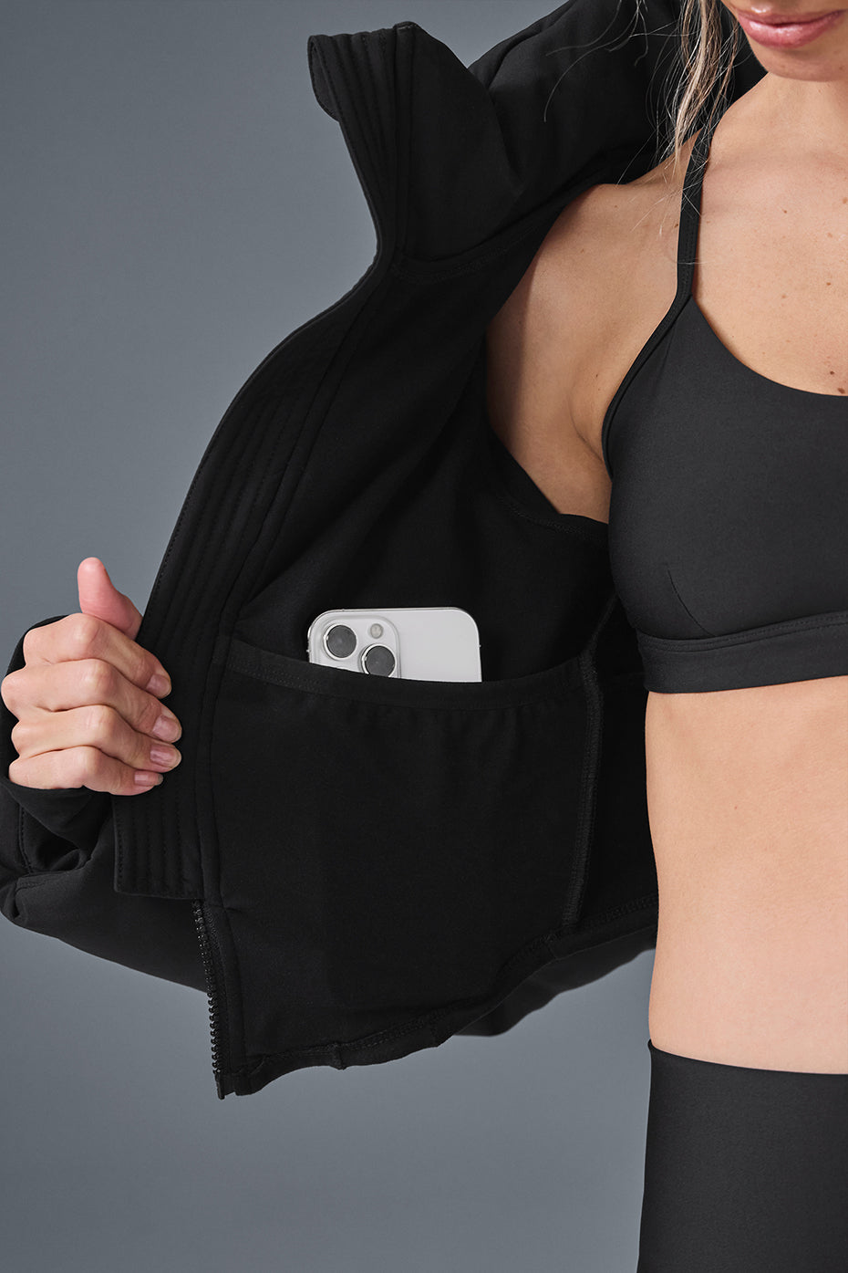 Main Act Corset Puffer - Black - Image 4