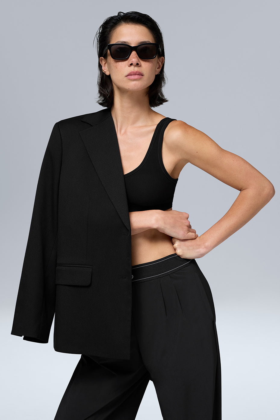 First-Class Blazer - Black - Image 5