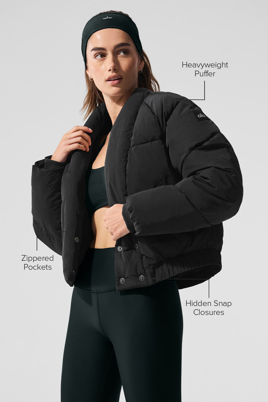 Stargazing Puffer - Black - Image 2