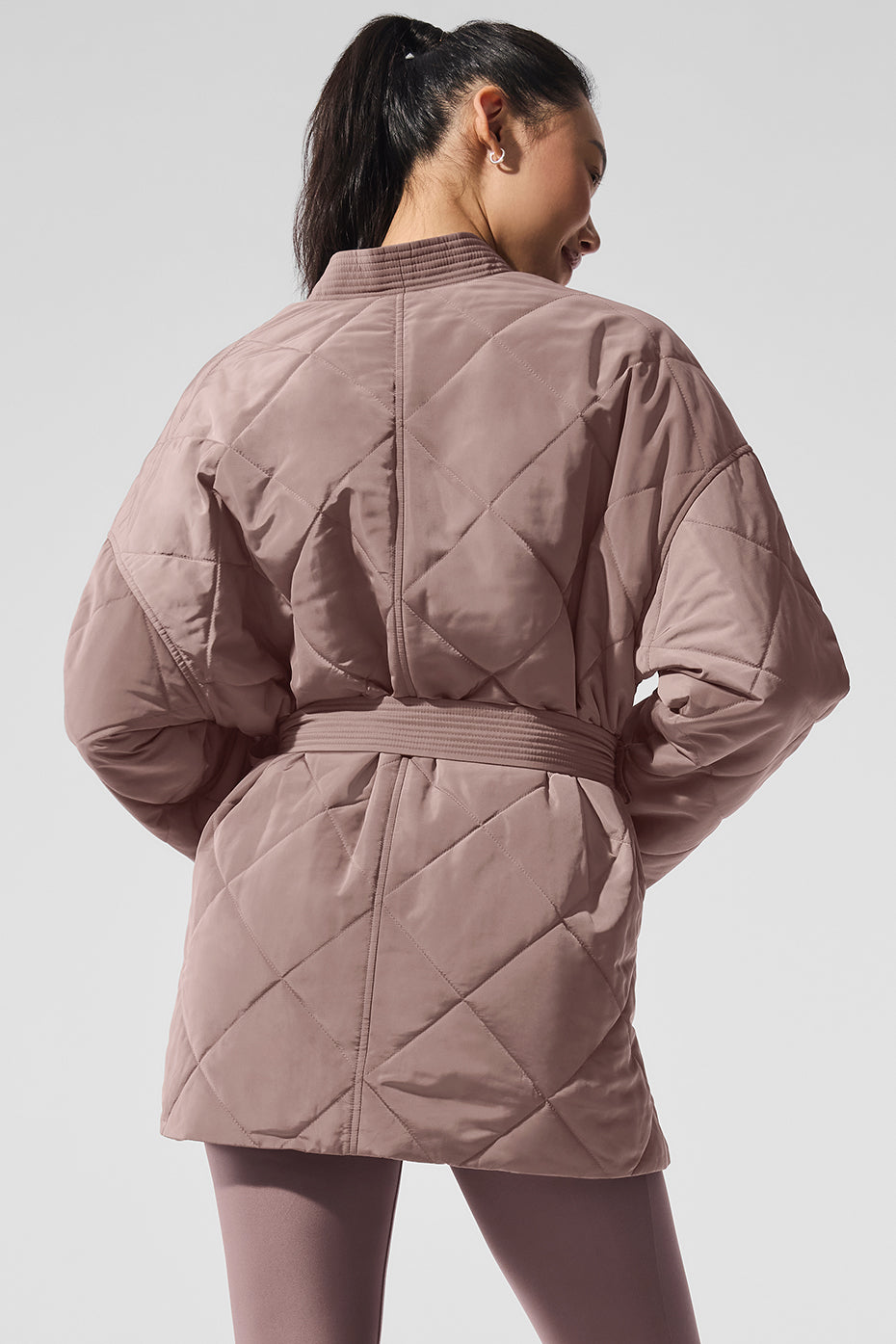 Urbanite Wrap Puffer - Mushroom - Image 4