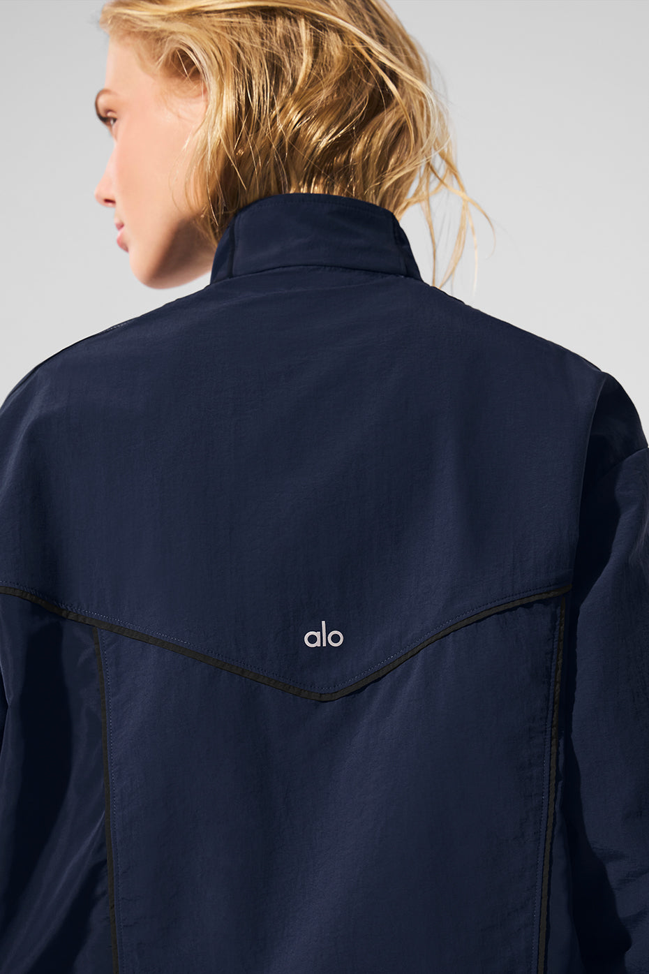 Origin Full-Zip Track Jacket - Navy/Black - Image 6