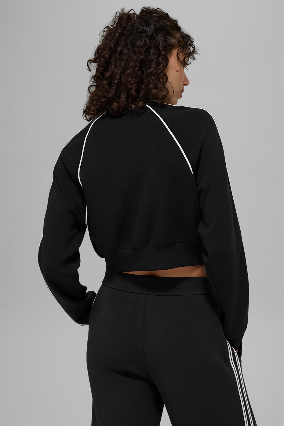 Track Star Full Zip Jacket - Black - Image 4