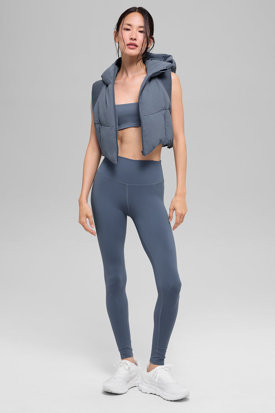 Fast Lane Puffer Vest - Bluestone - Image 5