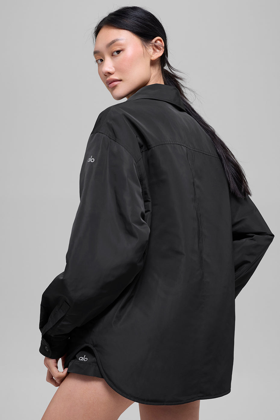 Socialite Shacket - Black - Image 4