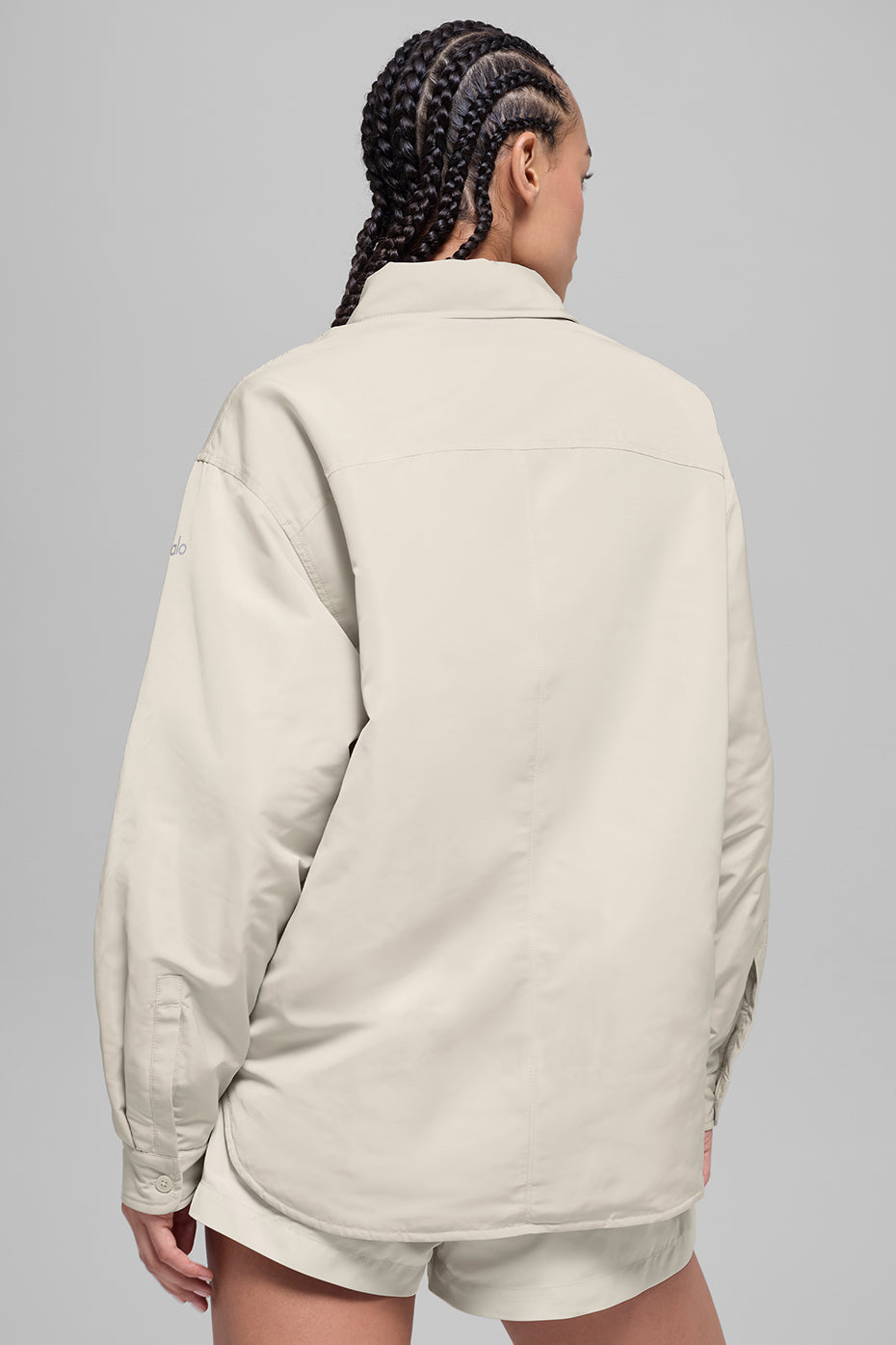 Socialite Shacket - Bone - Image 2