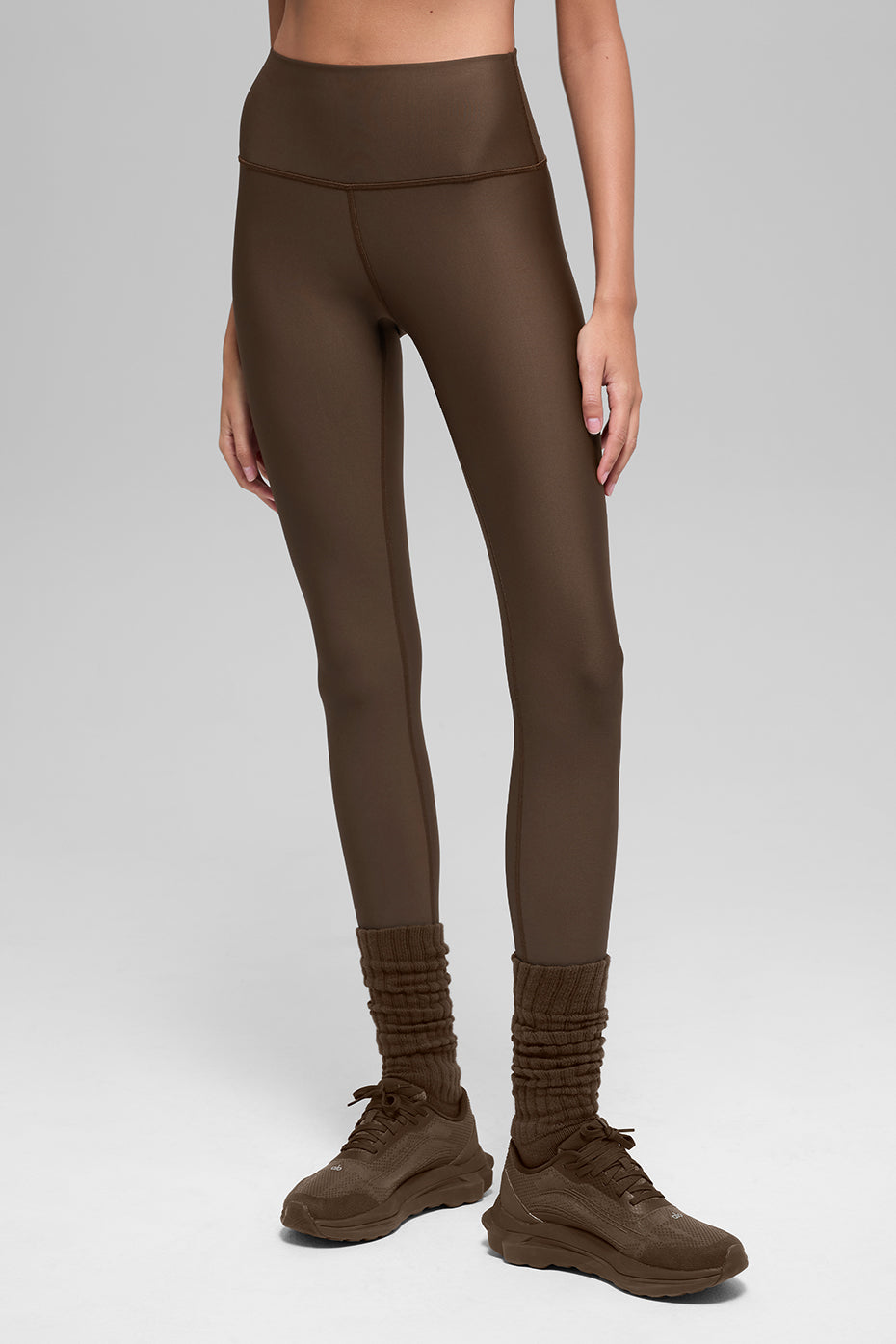Airlift Winter Warm High-Waist Legging - Espresso - Image 3