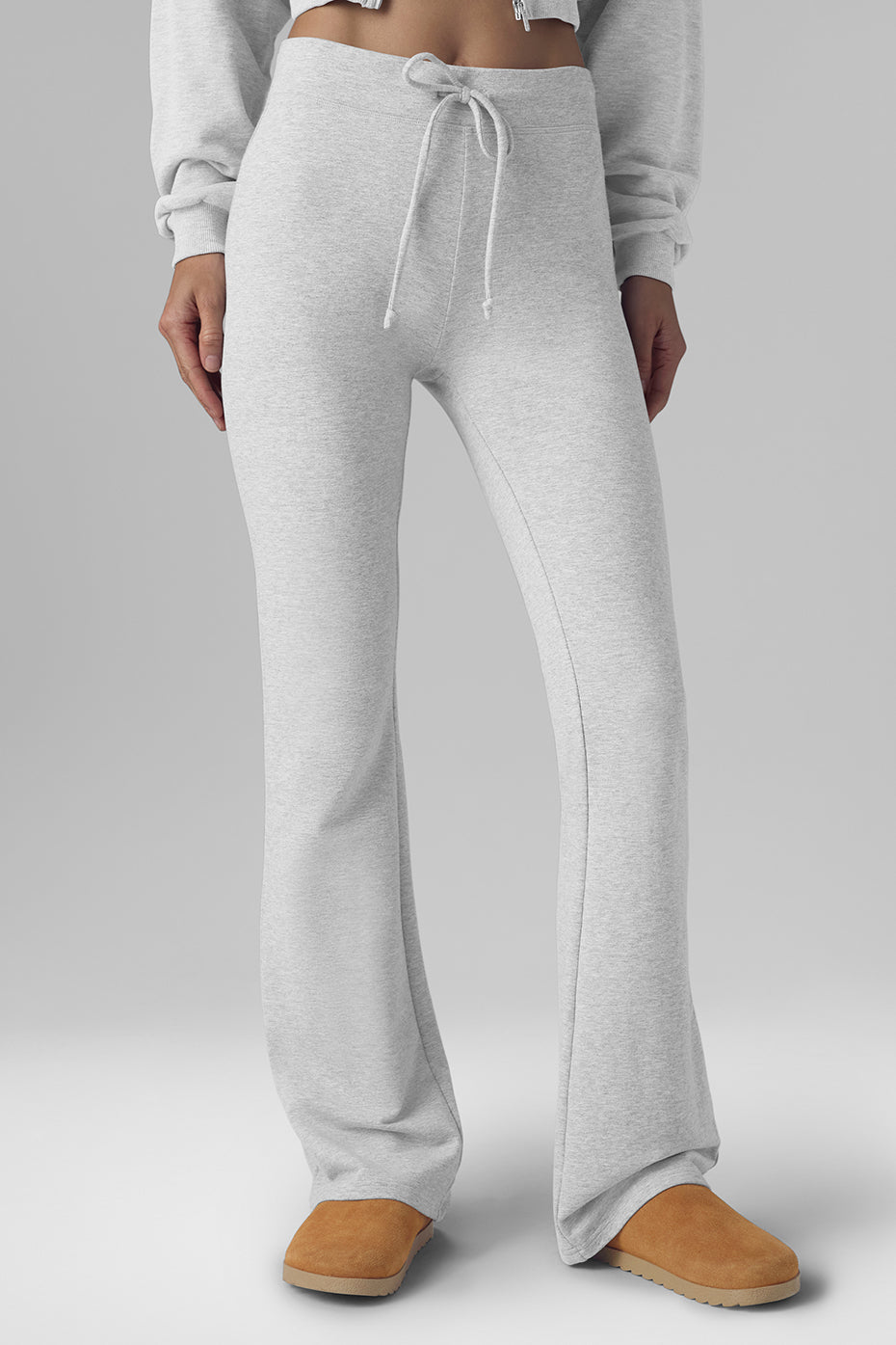 Sway Bootcut Sweatpant - Athletic Heather Grey - Image 4