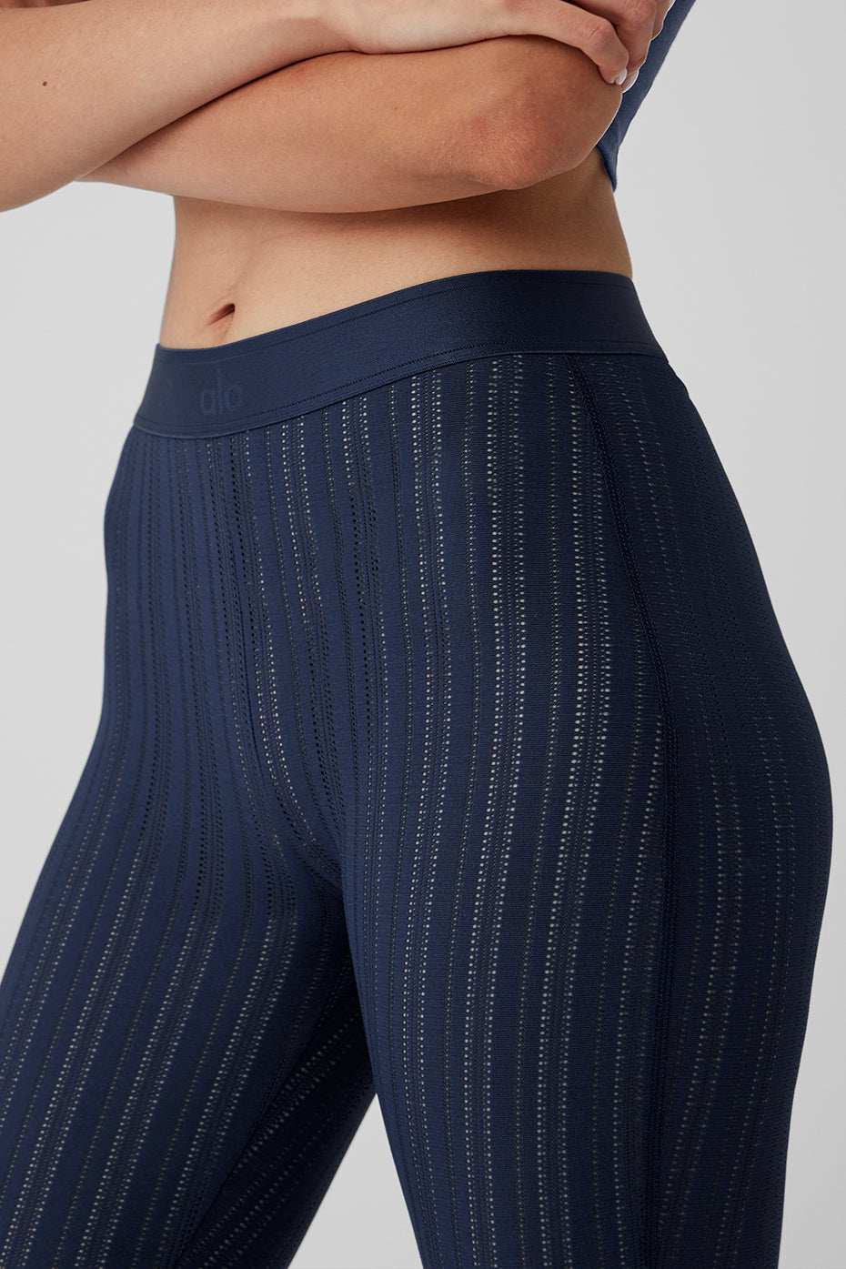 High-Waist Euphoria Legging - Navy - Image 4