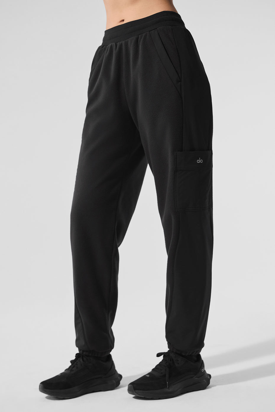 Polar Fleece Wintry Mix Pant - Black - Image 3