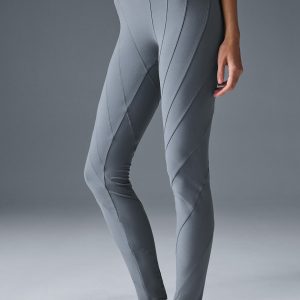 Alosoft High-Waist Sunray Legging - Steel Grey/Grey