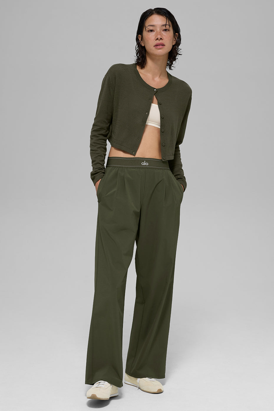 Suit Up Trouser (Regular) - Green Olive - Image 5