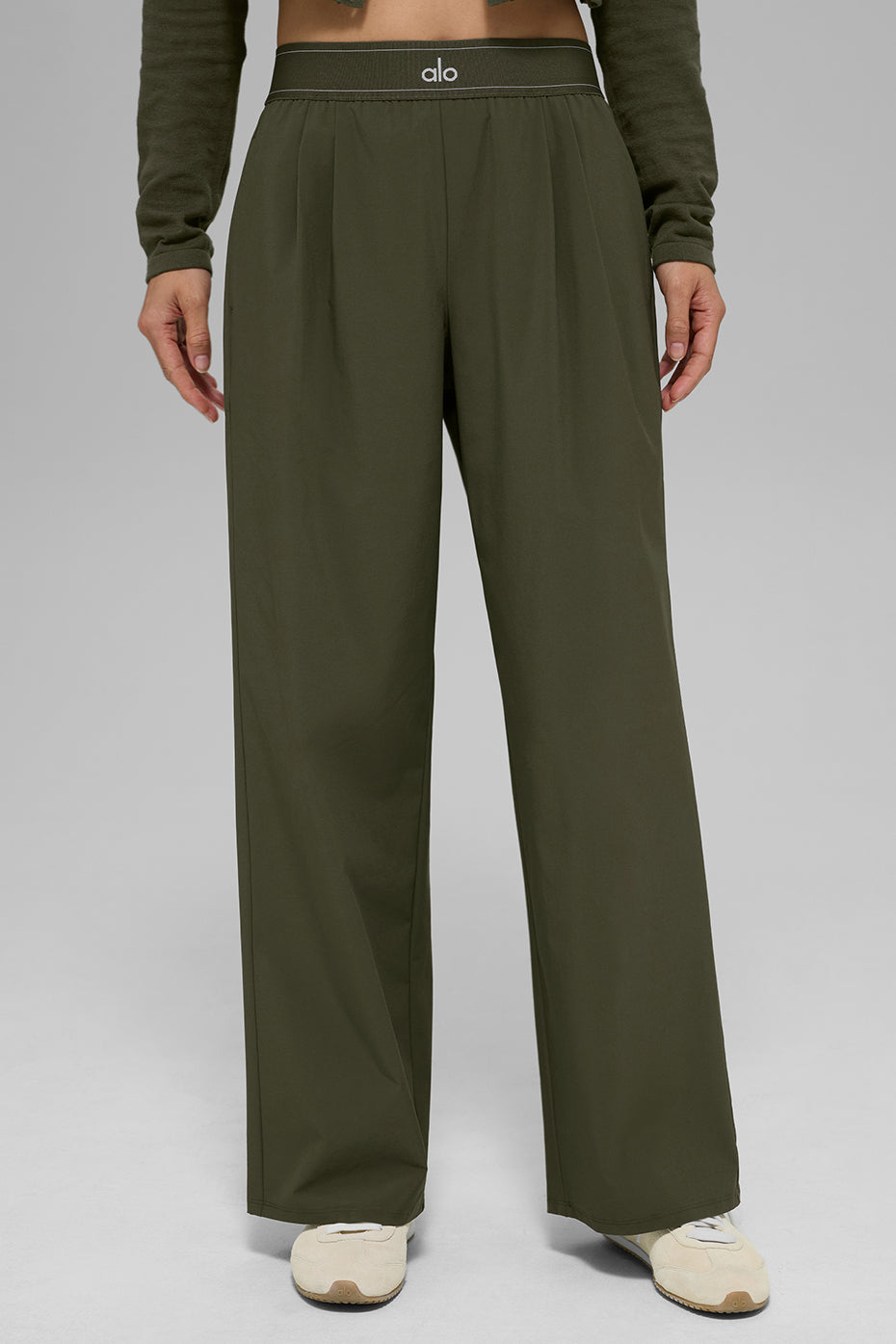 Suit Up Trouser (Regular) - Green Olive - Image 3
